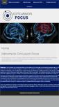 Mobile Screenshot of concussionfocus.org